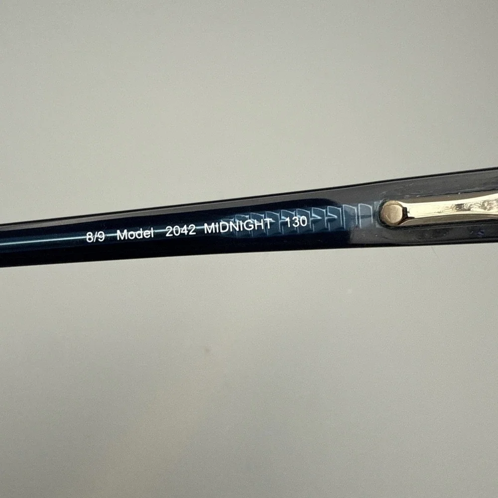 Altair Genesis Eyeglass Frames ALTAIR Midnight SemiRimless Model 2042 & Case HOT